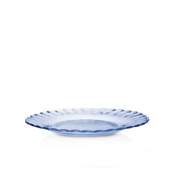 Ofertă exclusivă Farfurie plata Picardie Marine ,din sticla, Duralex, set 1 buc. ø230x(H)20mm