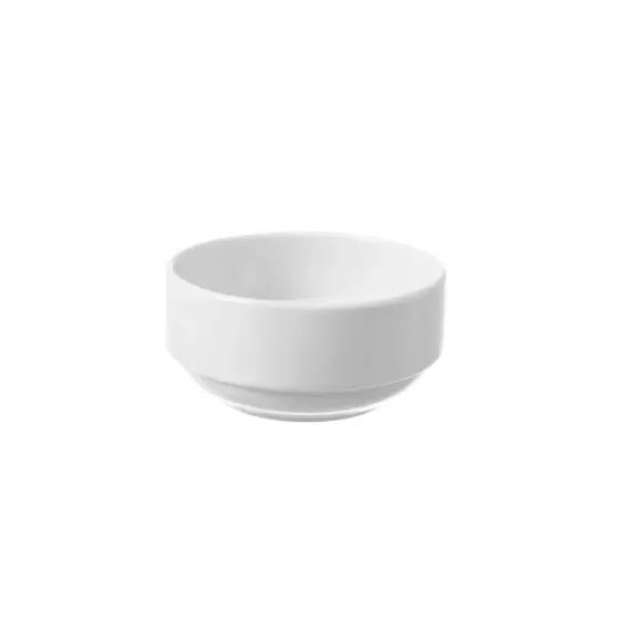 Bol stocabil Fine Dine Bianco 90 ml, diametru 80 mm, portelan, Alb Comandă acum