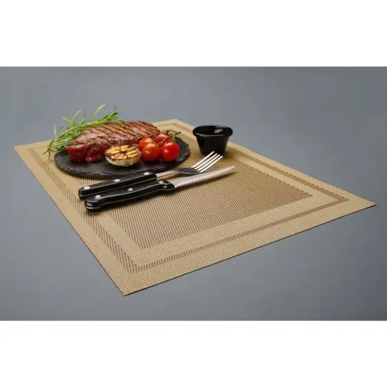 Suport anti alunecare pentru farfurie,Hendi, 450x300 mm,design 166,set de 6 buc Discount