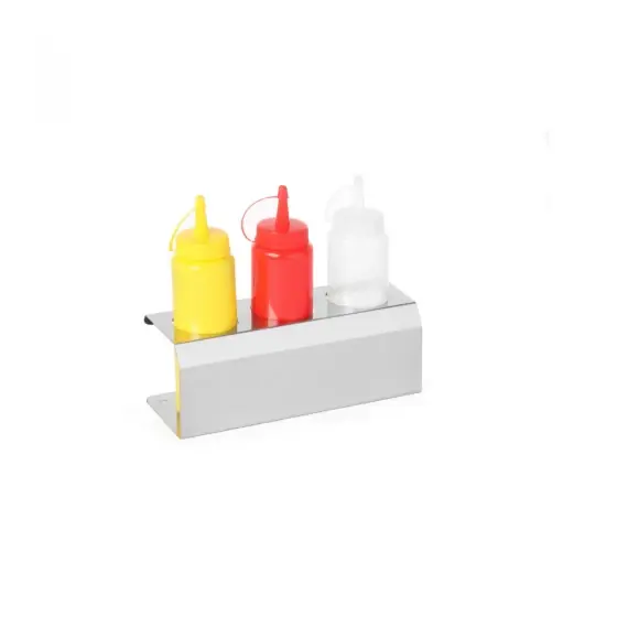 Lichidare de stoc Stand Hendi pentru sos - 3 dispensere - 0.20 litri