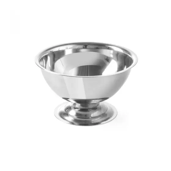 Ofertă Cupa servire inghetata, cu picior, inox, 90x(H)50 mm, Hendi
