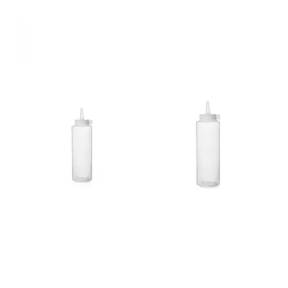 Cumpără online Sticlă dispenser 350ml + Sticlă dispenser 0.2L transparente