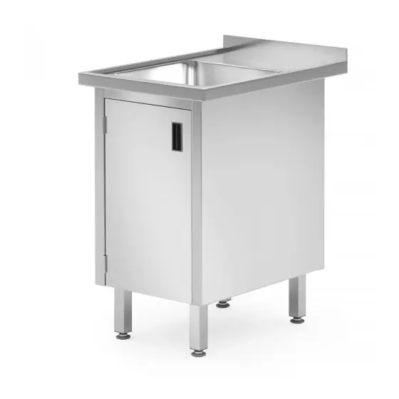Spalator cu dulap cu usa rabatanta - sudata, HENDI, Profi Line, 500x700x(H)850m Mai ieftin
