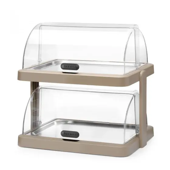 Display racire rolltop bej dublu, cu 4 elemente de racire Doar azi