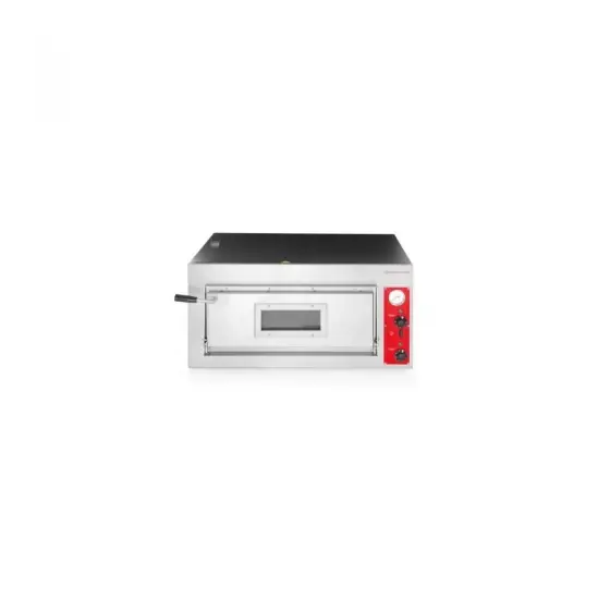 Expediere rapidă Cuptor pizza profesional Revolution by Hendi Inox 1 camera 4200 W interval temperatura 0?C - 500?C 890x730x (H) 430 mm