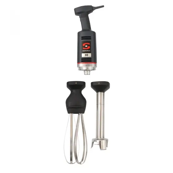 Nu rata Mixer de mână cu braț de amestecare și braț de mixare înlocuibil MB-31, Sammic, 230V/400W, ⌀98x614mm