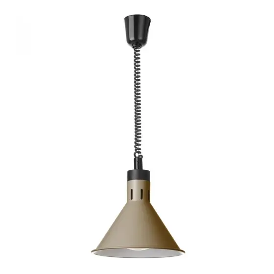 Lampa de caldura conica, HENDI, bej, 230V/250W, 275x(H)250mm Reducere extra