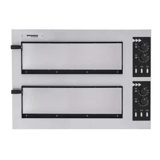 Reducere specială Cuptor pizza basic 2/50 vetro, Prismafood, 400V/6000W, 915x621x(H)527mm