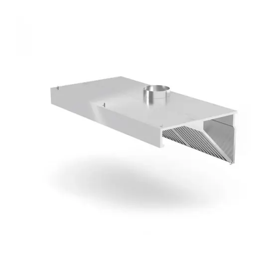 Hota de perete, inclinata, HENDI, Linia Profi, cu iluminare LED, 1200x700x(H)450mm Retur gratuit