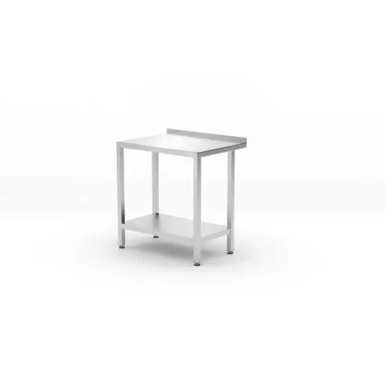 Masa de perete infiletata cu raft, dimensiuni 800x600x850mm Festival Ofertă limitată