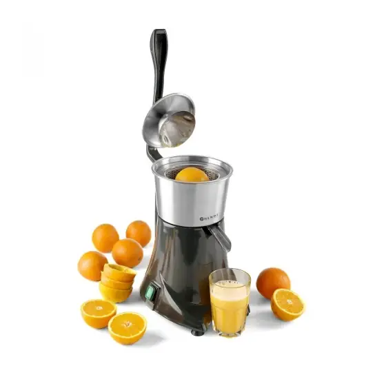 Storcator electric Hendi profesional, pentru citrice 980 rpm, 230W, Aluminiu / Inox, 280x200x(H)470mm Ofertă de sezon