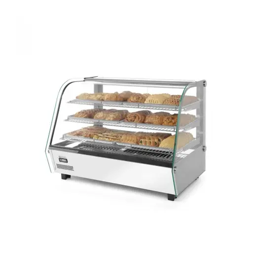 Cumpără acum Vitrina calda cu 3 nivele, 160 lt, interval temperatura 30-90 gr C, 1500W, ARKTIC by Hendi, 857x568x(H)686 mm