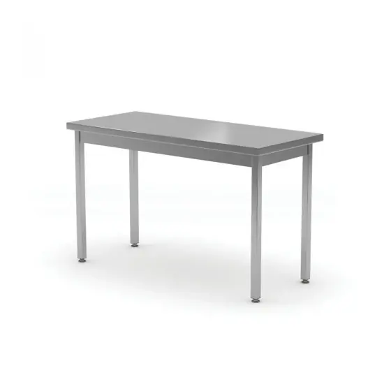 Premium Masa de lucru centrala fara raft, HENDI, Kitchen Line, 800x600x(H)850mm