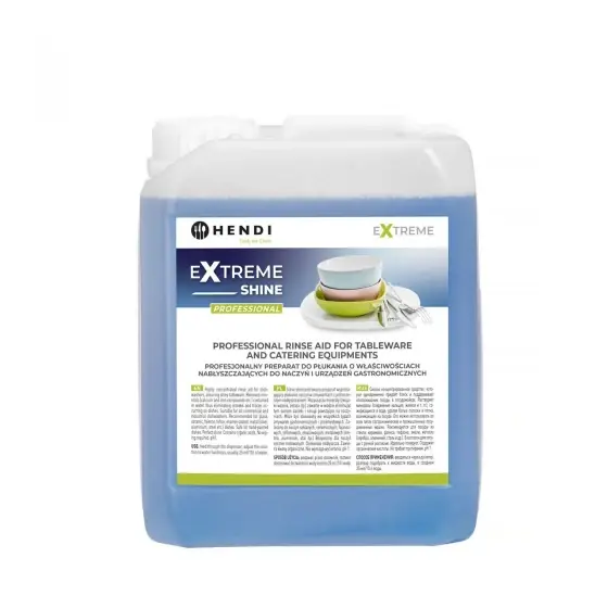 Bestseller Solutie profesionala pentru clatire vesele si echipament catering Hendi 5 l