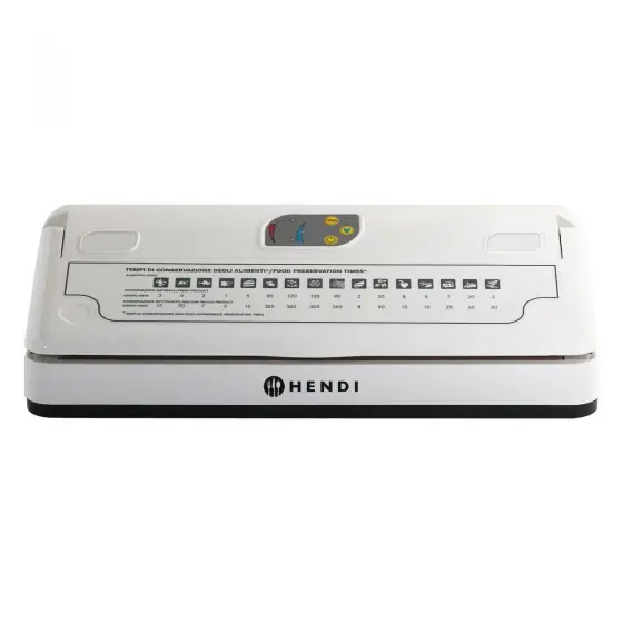 Masina de ambalat sub vid Buget Line,banda, Hendi, dimensiune banda de vidare 330 mm, 380x180x (H) 110 mm, 230V/250W Bestseller