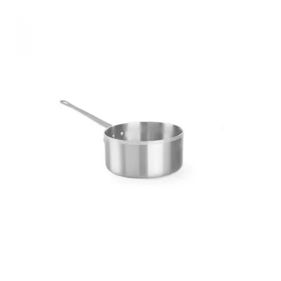 Ofertă exclusivă Cratita cu coada, 2 Lit ,18 x(cm diametru x 8 cm inaltime, inox, gama Hendi Profi Line