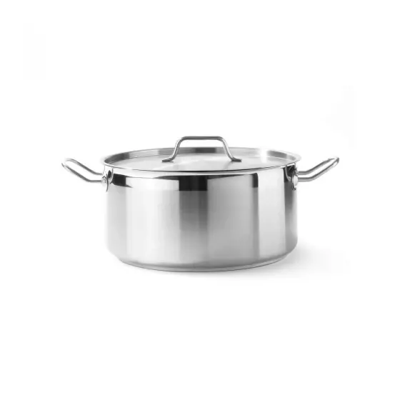 Oala cu capac 4 Lit, 20 cm diametru x13 cm inaltime, inox, gama Hendi Profi Line Mai ieftin