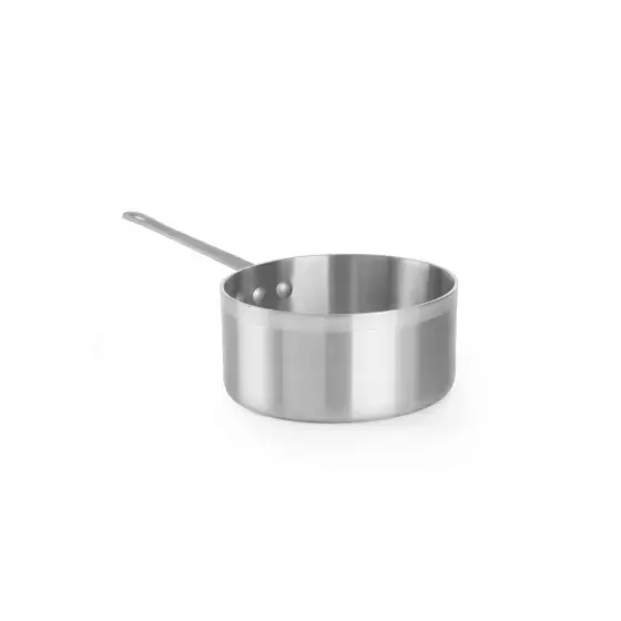 Cratita cu coada, 1,5 Lit,16 cm diametru x 7,5 cm inaltime, inox, gama Hendi Profi Line, potrivita si pentru uz profesional Ultima șansă