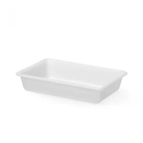 Tava de preparare, HENDI, 3L, Alba, 340x235x(I)70mm, Dreptunghiulara Ieftin