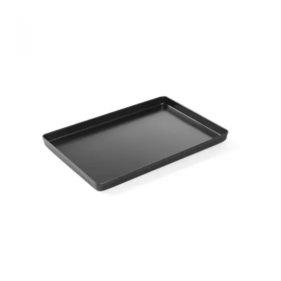 Tava prezentare neagra, aluminiu, HENDI, 300x200x(H)20mm Ofertă de sezon