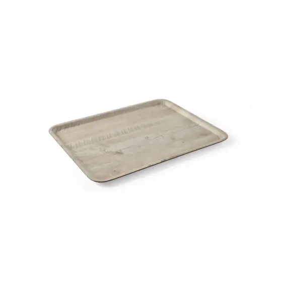 Tava servire 24x35 cm, din melamina cu aspect de lemn stejar deschis, Hendi Promoție