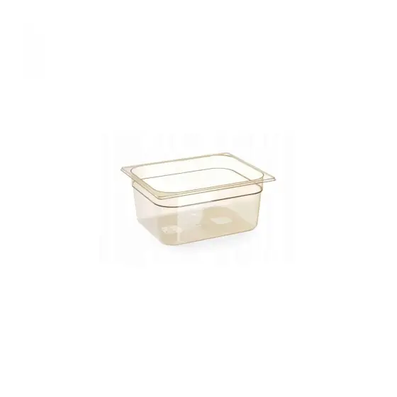 Tava gastronorm GN 1/2 din policarbonat, Hendi, 6.1 litri, 325x265x(H)100 mm, BPA free, rezistenta la temperaturi -40 pana la 150 C, rezistenta mare la impact Vezi acum