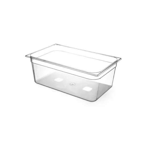 Preț promoțional Tava Hendi Gastronorm GN 1/1, 200 mm ,28 lt, TRITAN free BPA, rezistenta la temperatura -40 gr. Celsius/ 90 gr. Celsius