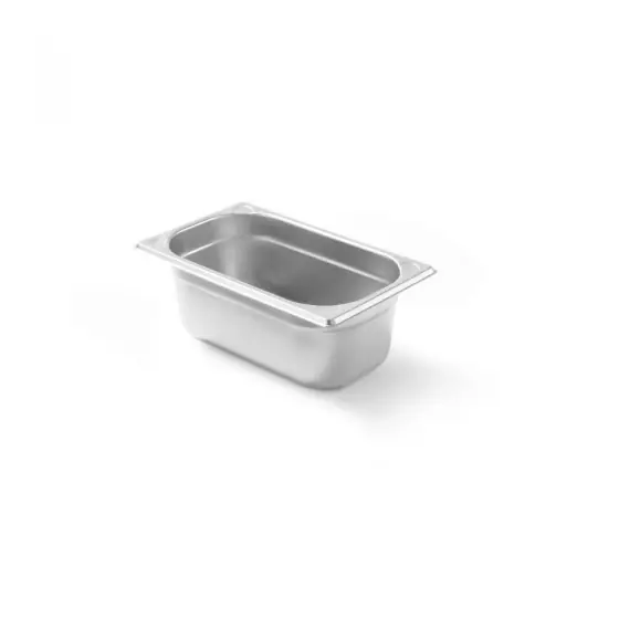 Cel mai bun preț Tava Hendi Gastronorm GN 1/4 200 mm 5.5 lt - gama Kitchen Line, otel inoxidabil