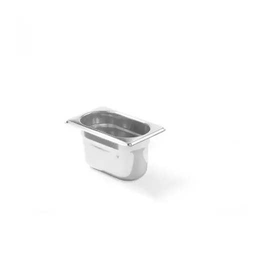 Discount Tava Gastronorm GN 1/9, adancime 100 mm, 0.8 litri, Gama Hendi Kitchen Line, otel inoxidabil