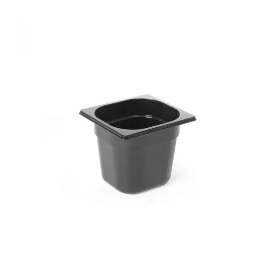 Reducere specială Tava Hendi Gastronorm GN 1/6 65 mm 1 litri - policarbonat negru