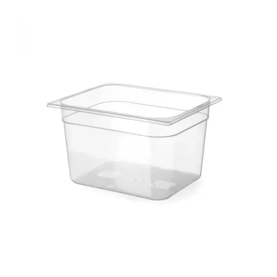 Preț promoțional Tava Gastronorm GN 1/2, 325x265x(H)200 mm, 12.5 lt, polipropilena, Hendi