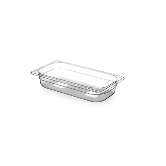 Tava Hendi Gastronorm GN 1/3 200 mm 7.8 lt, TRITAN free BPA, rezistenta la temperatura -40 gr. Celsius/ 90 gr. Celsius Discount