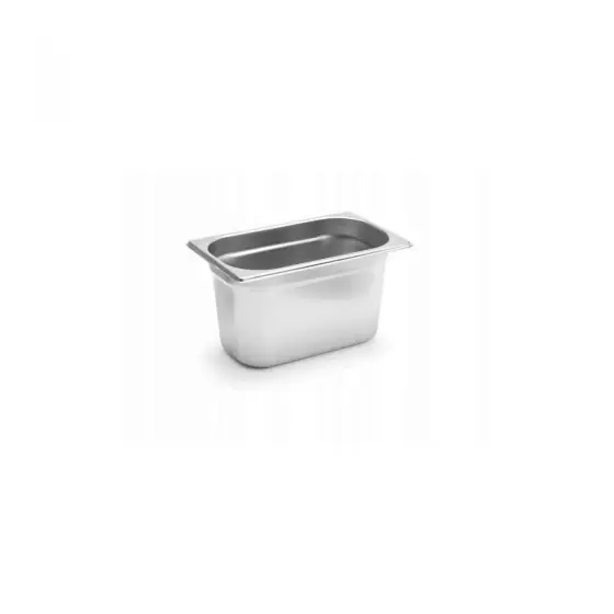 Promoție Tava gastronorm GN 1/4 din inox 18/10, 265x162xH150 mm Revolution by Hendi rezistenta la temperaturi -40 pana la 300C
