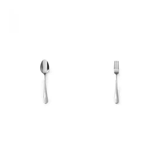 Nu rata Pachet Set 6 linguri masă inox + Set 6 furculițe inox