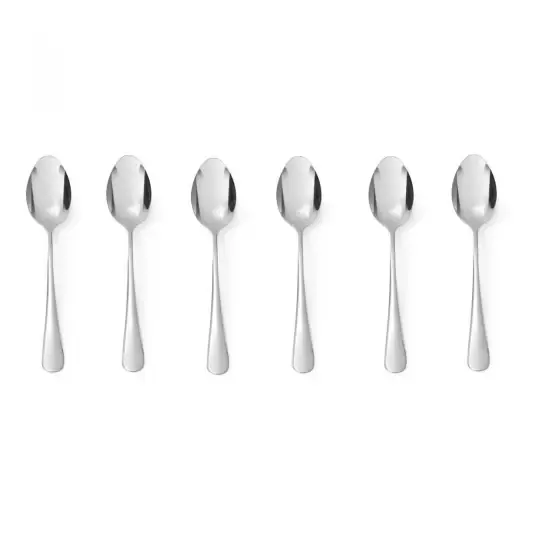 Set 6 linguri pentru masa din inox, (L) 186 mm, finisaj oglinda, Hendi Profi Line Reducere