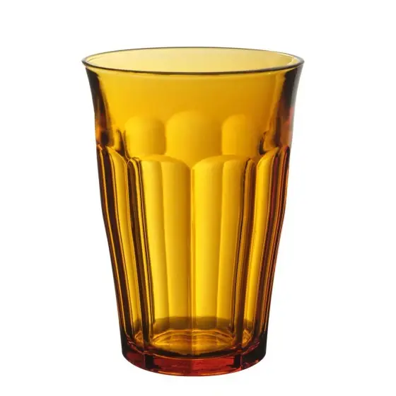 Pahar Picardie Amber din sticla, Duralex, 360 ml, set 6 buc., ø88x(H)124 mm Lichidare de stoc