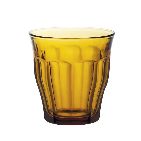 Pahar Picardie Amber din sticla, Duralex, 310 ml, set 6 buc., ø90x(H)94 mm Disponibil imediat