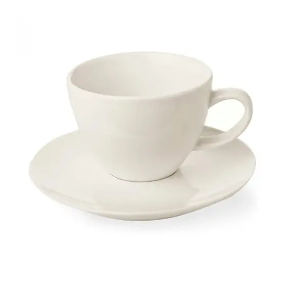 Reduceri Ceașcă elegantă cu farfurioară pentru espresso , Fine Dine, Crema 70 ml