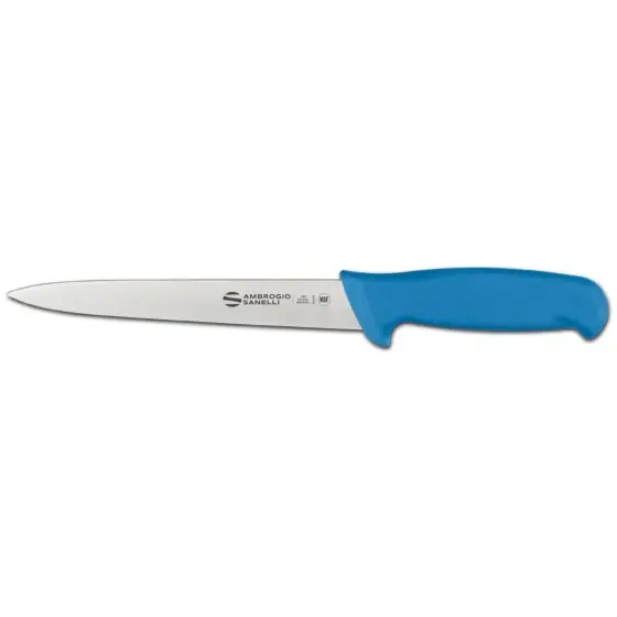 Cutit pentru file de peste Supra Colore, Ambrogio Sanelli, Albastru, (L) 310 mm Ofertă exclusivă