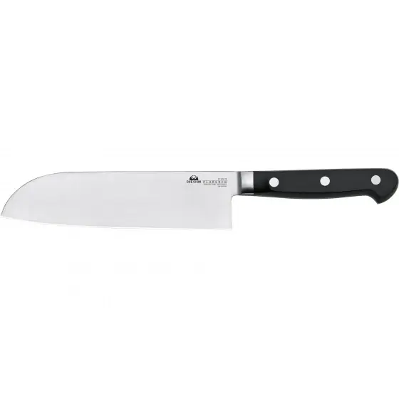 Ieftin Cutit Santoku Florence Forjat - Lama 180mm - Otel X50CrMoV15