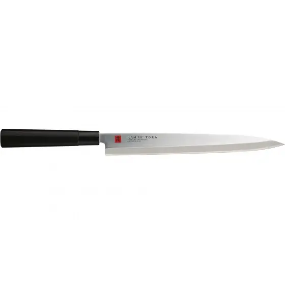 Promoție Cutit Sashimi Kasumi Tora - Lama 270mm Otel Carbon Japonez