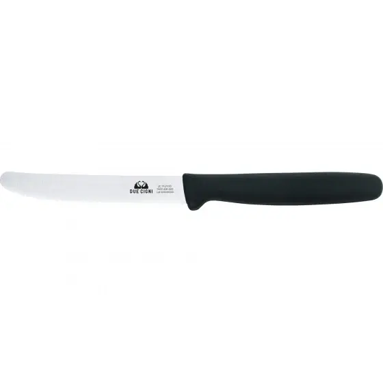 Cel mai vândut Cutit de Masa/Steak Zimtat Due Cigni - Lama 110mm