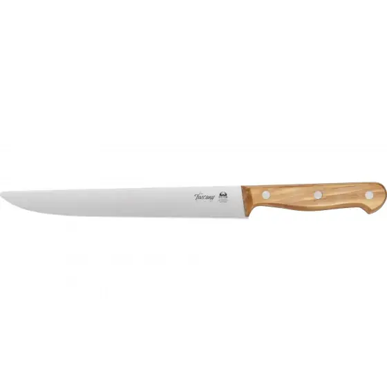 Cutit de Feliat Carne Tuscany - Lama 220mm, Maner Lemn Maslin Ofertă limitată