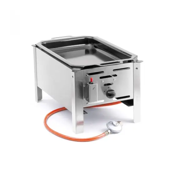 Grill Hendi Bake Master - model Mini - otel inoxidabil, 500W, pt uz exterior Retur ușor