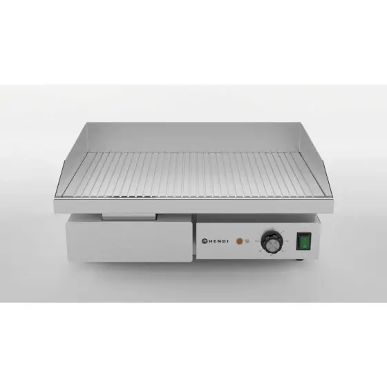 Grill striat Hendi, Budget Line, 3kw, 240v, 550x430x240mm Noutate