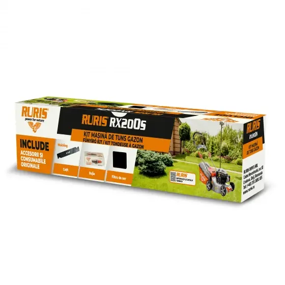 Kit mașină de tuns gazon RURIS RX200S Ofertă de sezon