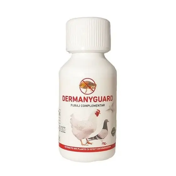 Vezi acum Solutie buvabila combatere paduchi pasari Dermanyguard, 100 ml