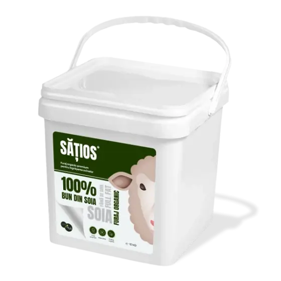 Bestseller Pachet promotional Satios, furaj organic premium pentru ingrasare ovine, 10 kg, 22 cutii + 2 cutii GRATIS
