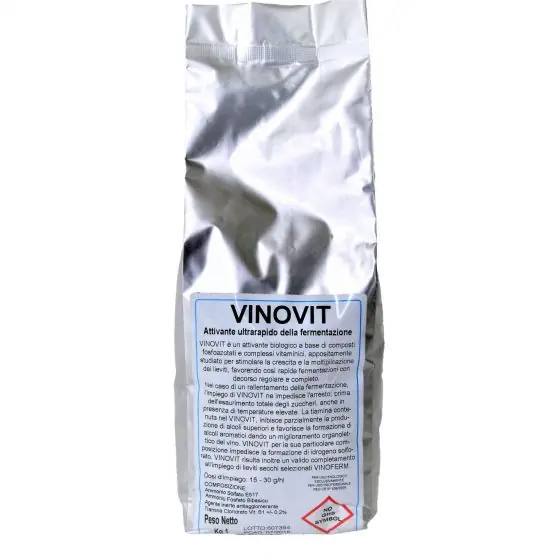 Cumpărături sigure Activator de fermentare, Vinovit, 1 kg