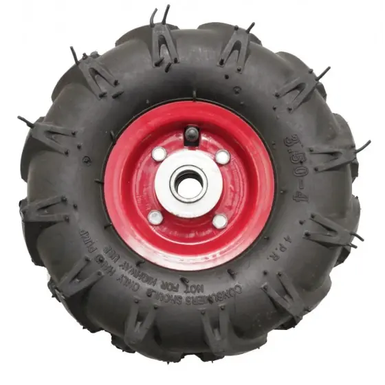 Preferatul clienților Roata Roaba - Tt - Ax 20Mm - Rulment - Crampoane -3.50-4 4Pr